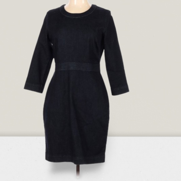 Banana Republic Factory Dresses & Skirts - NWT! 🌷 4/$40 Sale! Banana Republic Versatile Dark Denim Dress Navy Blue Sz 6